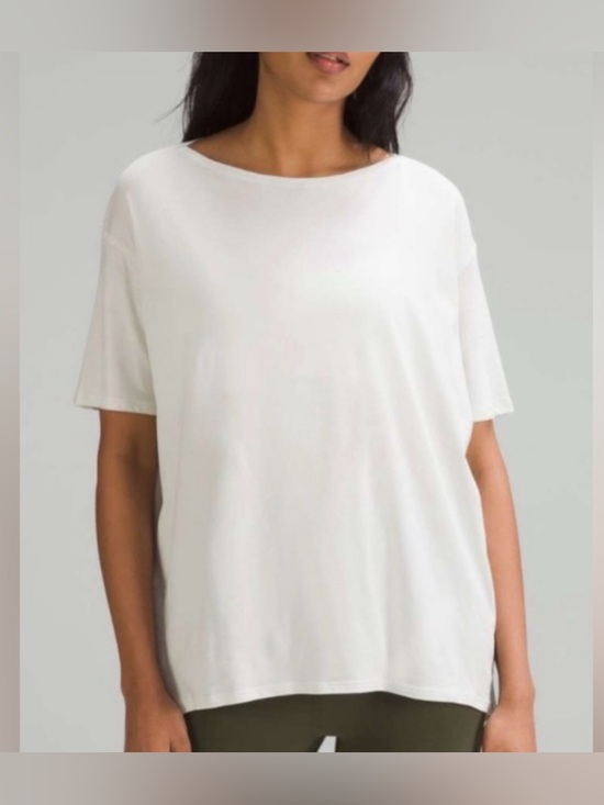 Tops - Lululemon Back In Action Short Sleeve T Shirt Size 10 Active Wear Athletic